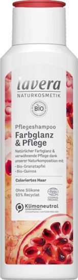 Lavera Szampon z bio-granatem i bio-komosą do włosów farbowanych 250ml 1