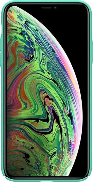 Nillkin Nillkin Super Frosted Shield - Etui Apple iPhone 11 z wycięciem na logo (Mint Green) 1