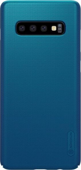 Nillkin Nillkin Super Frosted Shield - Etui Samsung Galaxy S10+ (Peacock Blue) 1
