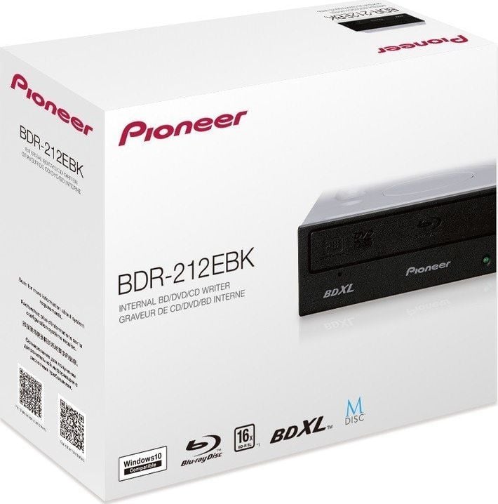 市場 Pioneer BD-R ブラックトレー仕様 Windows10対応 パイオニア S-ATA接続 M-DISK対応 16倍速書込