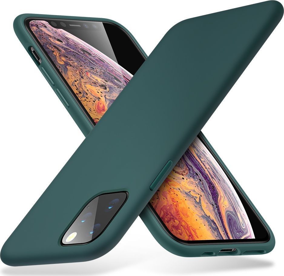 Alogy Etui na telefon Alogy Thin Soft do Apple iPhone 11 czarne uniwersalny 1
