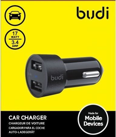 Ładowarka Budi 2x USB-A 3.4 A  (BD622MINI) 1