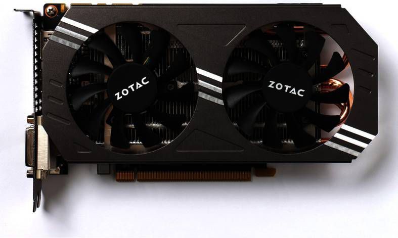 Zotac GeForce GTX 970, 4GB GDDR5 (256 Bit), 2xDVI, HDMI, DP