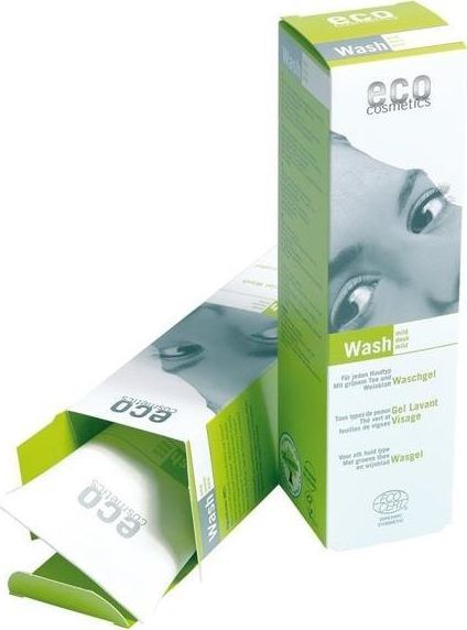 Eco Cosmetics Łagodny żel do mycia twarzy z zieloną herbatą i liściem winorośli uniwersalny 1