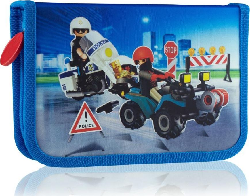 Piórnik Astra Piórnik poj, bez wyp. 2 klapki PL-13 Playmobil 1