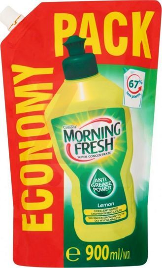 Morning Fresh Morning Fresh Skoncentrowany Płyn do mycia naczyń Lemon 900ml - zapas 1