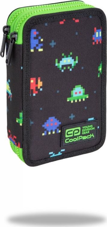 Piórnik Patio Piórnik podwójny z wyposażeniem - Jumper 2 - Pixels CoolPack 1
