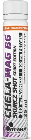 Olimp Chela-Mag B6 skurcz Shot Sport Edition pomarańcza - 20 szt 1