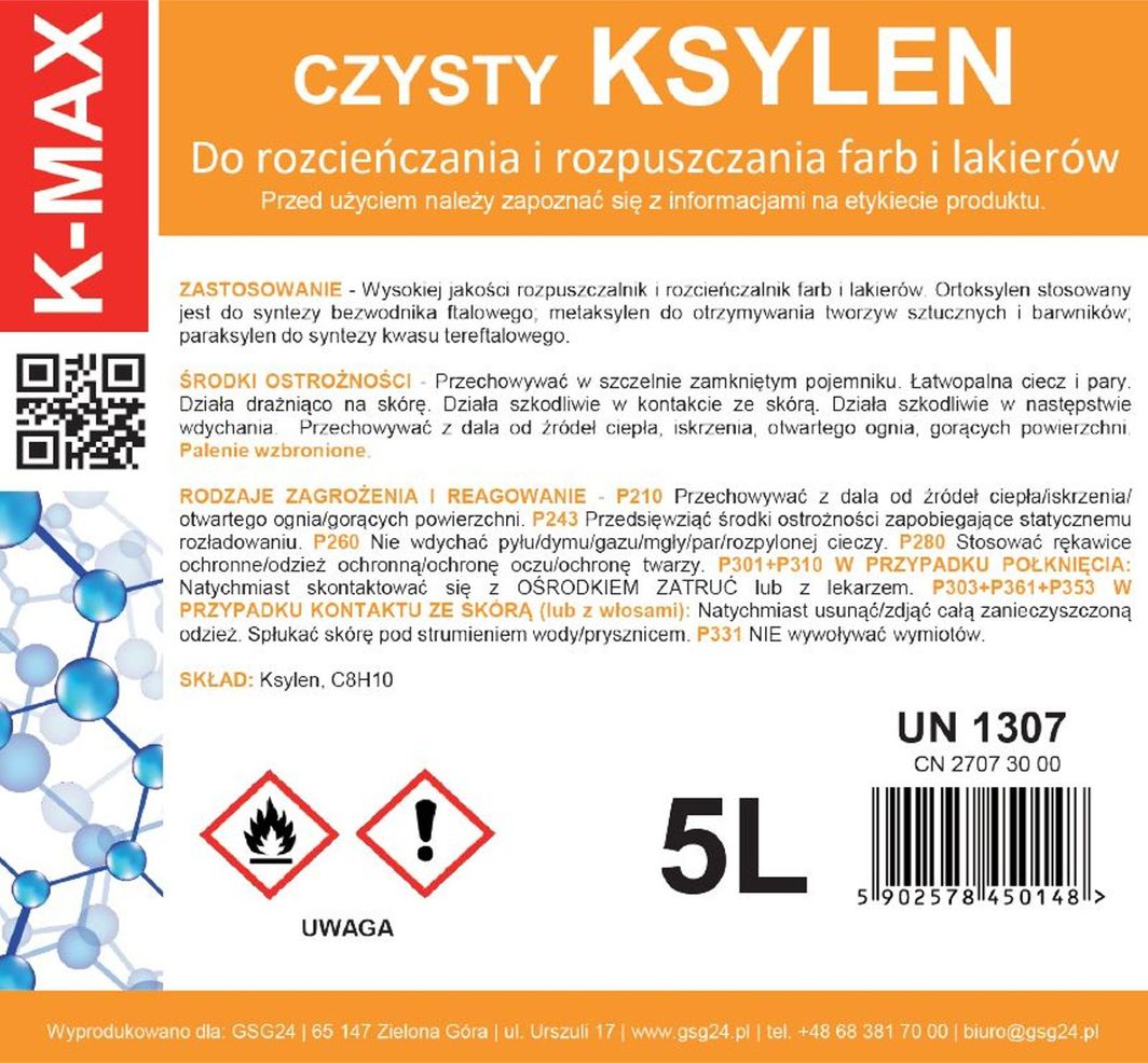 Metanol Jest Stosowany Jako Rozpuszczalnik Farb I Lakierów GSG Ksylen rozpuszczalnik rozcieńczalnik organiczny do farb i lakierów