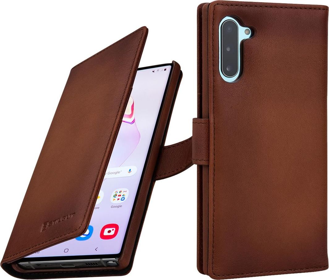 Stilgut STILGUT Baroon Talis skórzane etui do Samsung Galaxy Note 10 Antik Brown 1