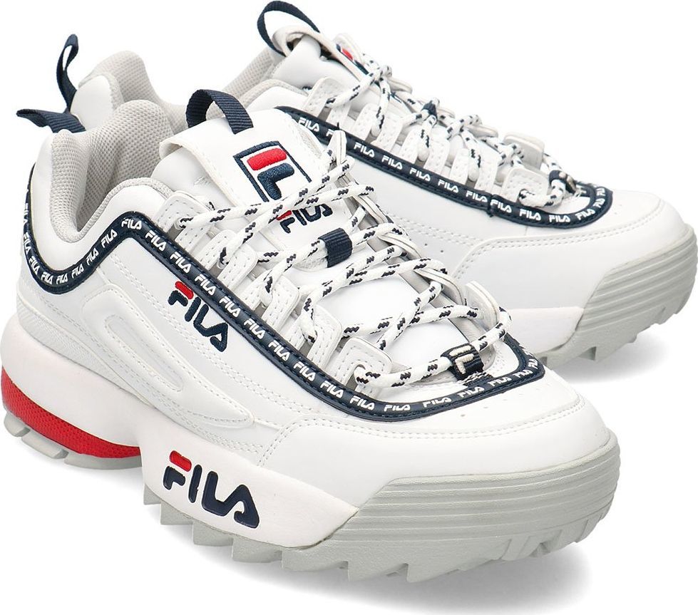 disruptor logo low fila