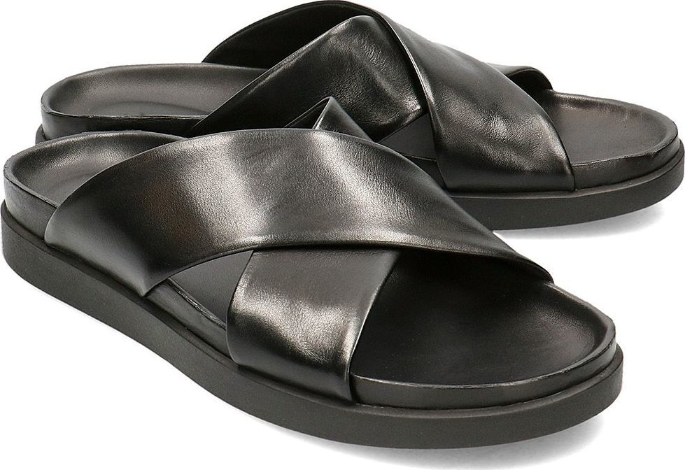 Clarks Clarks Sunder Cross - Klapki Męskie - 26147978 45 1