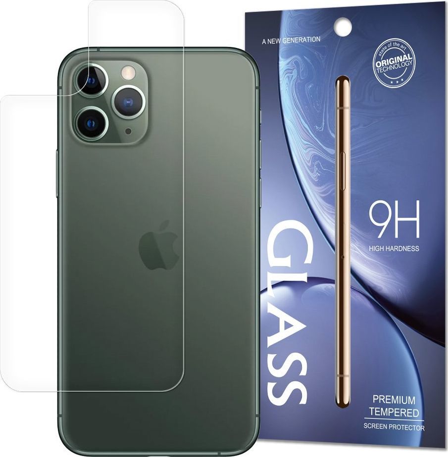 Hurtel Back Tempered Glass szkło hartowane 9H na tył obudowę iPhone 11 Pro (opakowanie – koperta) uniwersalny 1
