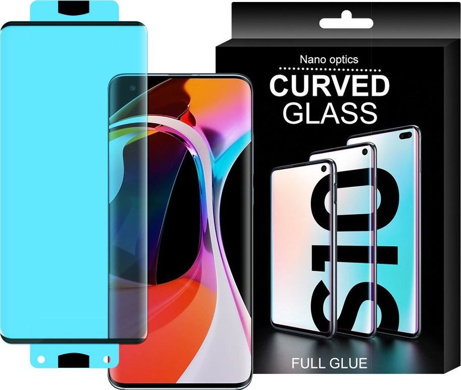 Hurtel 3D Edge Nano Flexi Glass folia szklana szkło hartowane na cały ekran z ramką Xiaomi Mi 10 Pro / Xiaomi Mi 10 przezroczysty uniwersalny 1