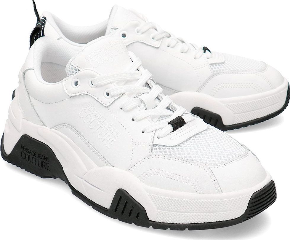 Versace Versace Jeans Couture - Sneakersy Męskie - E0YVBSF6 71542 003 42 1