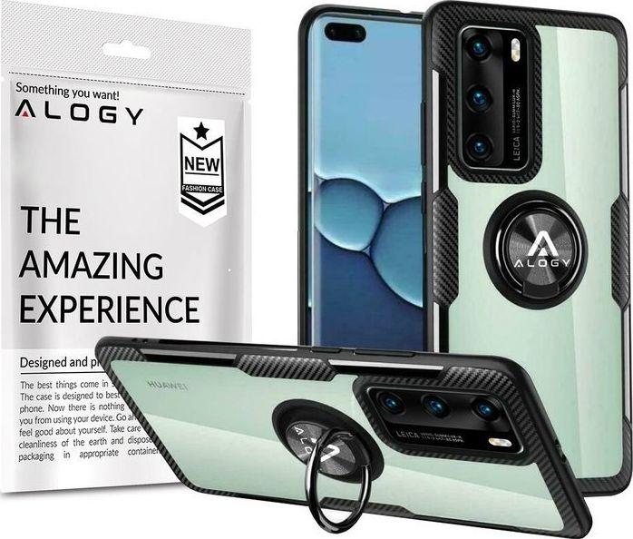 Alogy Etui Armor Ring Holder P40 Czarne 1