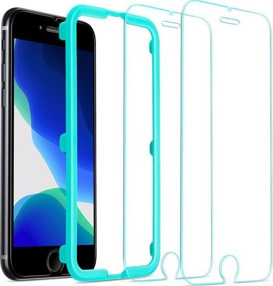 ESR SZKŁO HARTOWANE ESR SCREEN SHIELD 2-PACK IPHONE 7/8/SE 2020 CLEAR 1