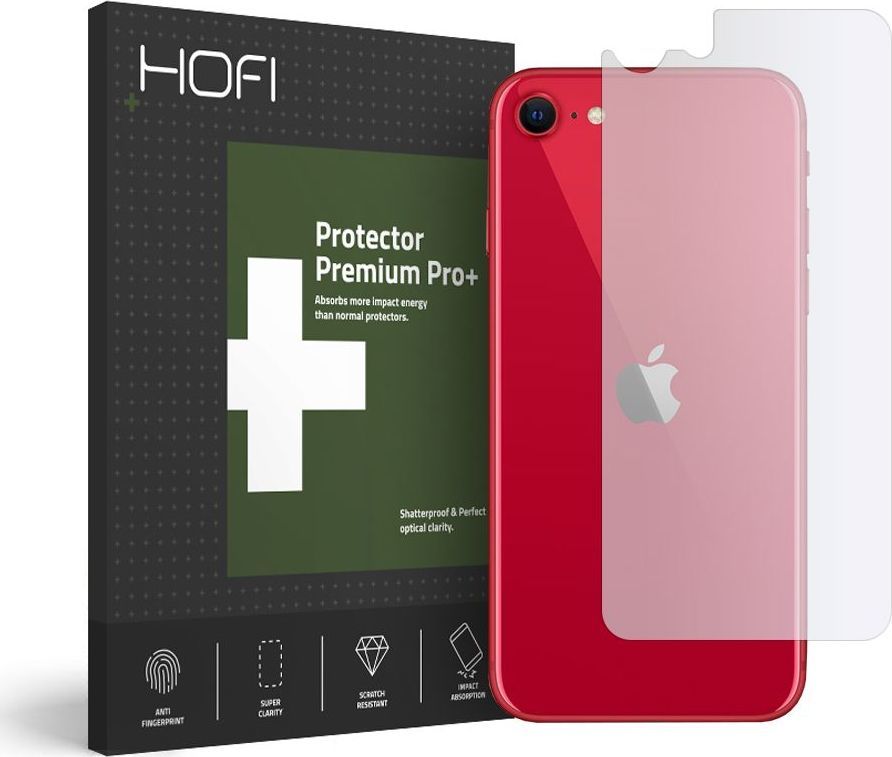 Hofi Glass SZKŁO HYBRYDOWE HOFI BACK HYBRID GLASS IPHONE 7/8/SE 2020 1