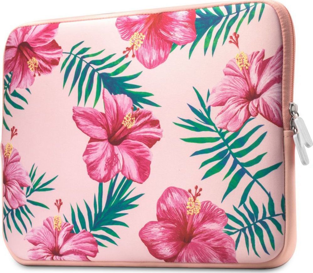 Etui Tech-Protect Floral 14" Różowy 1