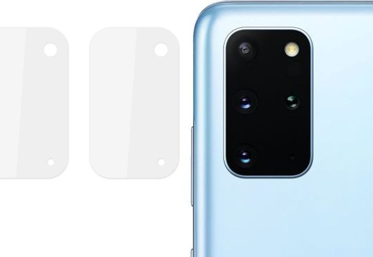 Alogy Szkło x2 na tył obiektyw hartowane Alogy do Samsung Galaxy S20 Plus uniwersalny 1