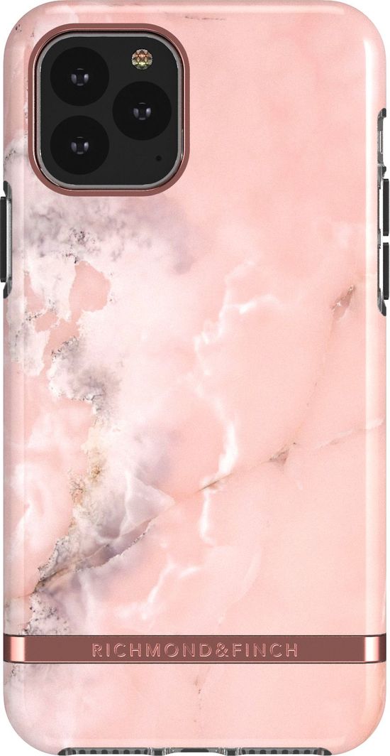 Richmond & Finch Richmond & Finch Pink Marble - Rose Gold Details 1