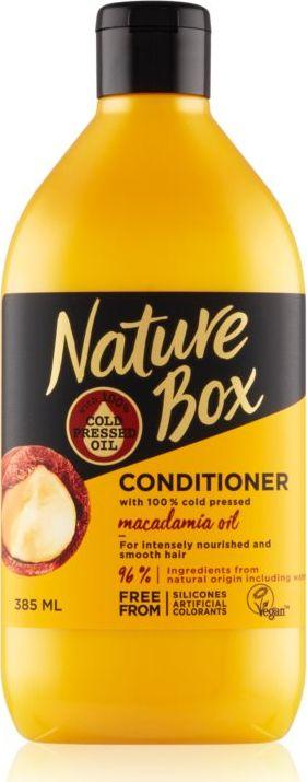 Nature Box Conditioner odżywka do włosów Macadamia Oil 385ml 1