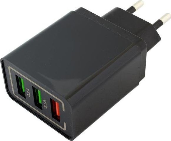 Ładowarka GeTech PLP37C 3x USB-A 2.4 A (PLP37C) 1