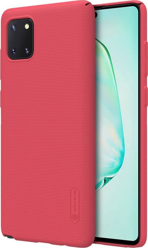 Nillkin Etui Nillkin Frosted Galaxy Note 10 Lite - Red uniwersalny 1
