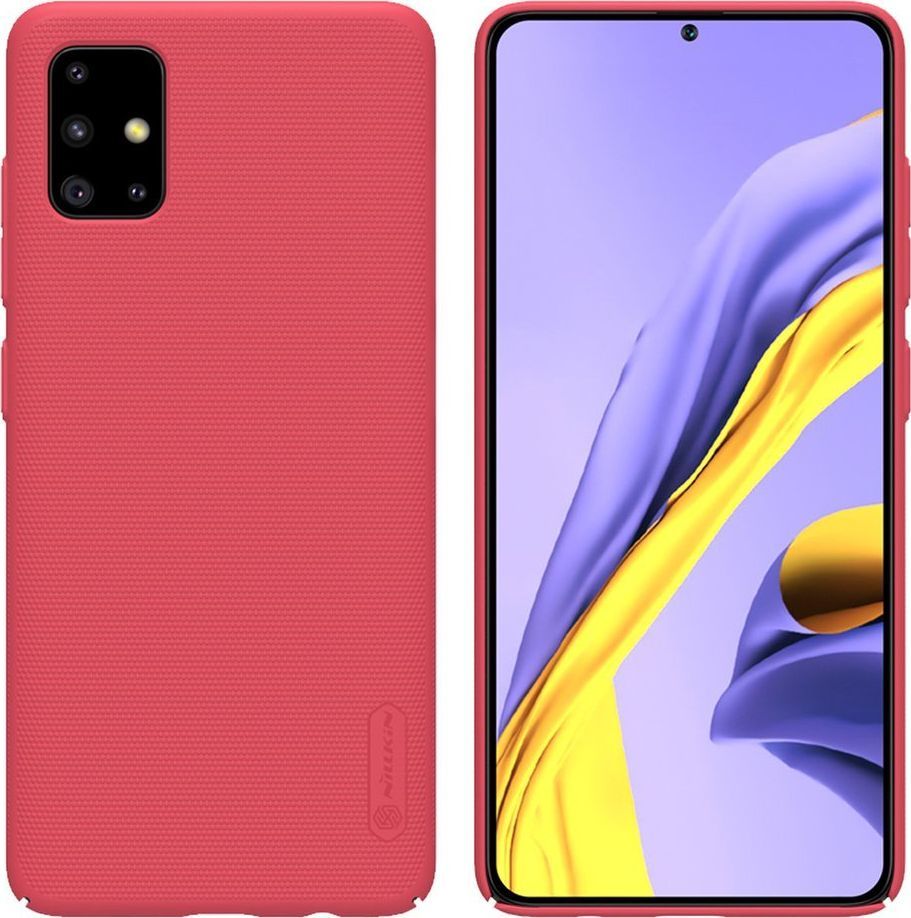 Nillkin Etui Nillkin Frosted Galaxy A51 - Red uniwersalny 1