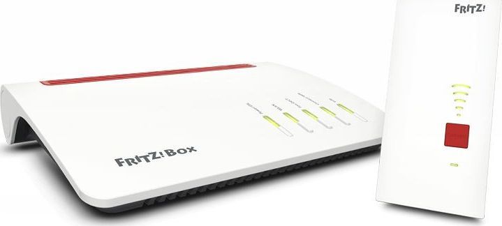 Router AVM FRITZ! Box 7590 + FRITZ! Repeater 2400 (20002920) 1