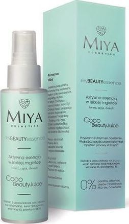 Miya My Beauty Essence Coco Beauty Juice aktywna esencja w lekkiej mgiełce twarz szyja dekolt 100ml 1