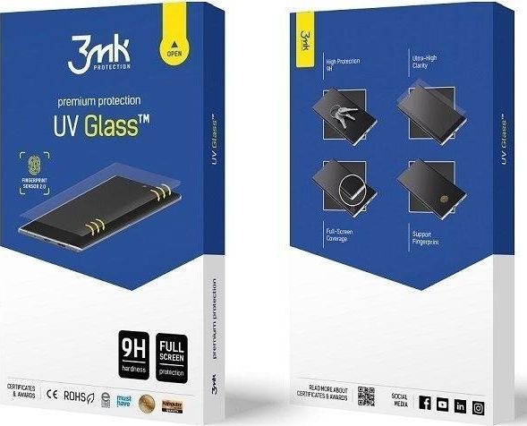 3MK 3MK UV Glass RS Sam G985 S20 Plus Szkło bez Lampy UV 1