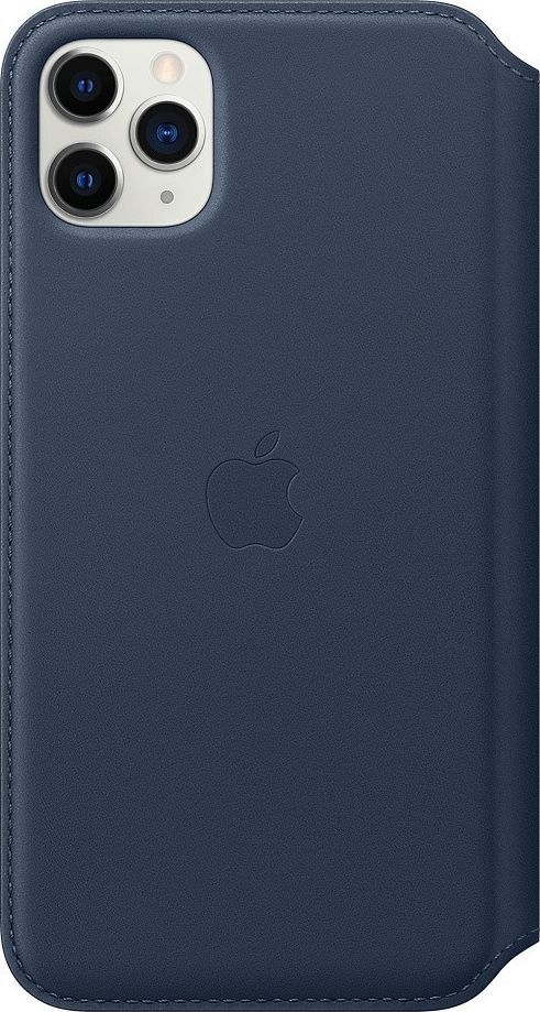 Apple Skórzane etui folio do iPhone 11 Pro Max otchłanny błękit-MY1P2ZM/A 1