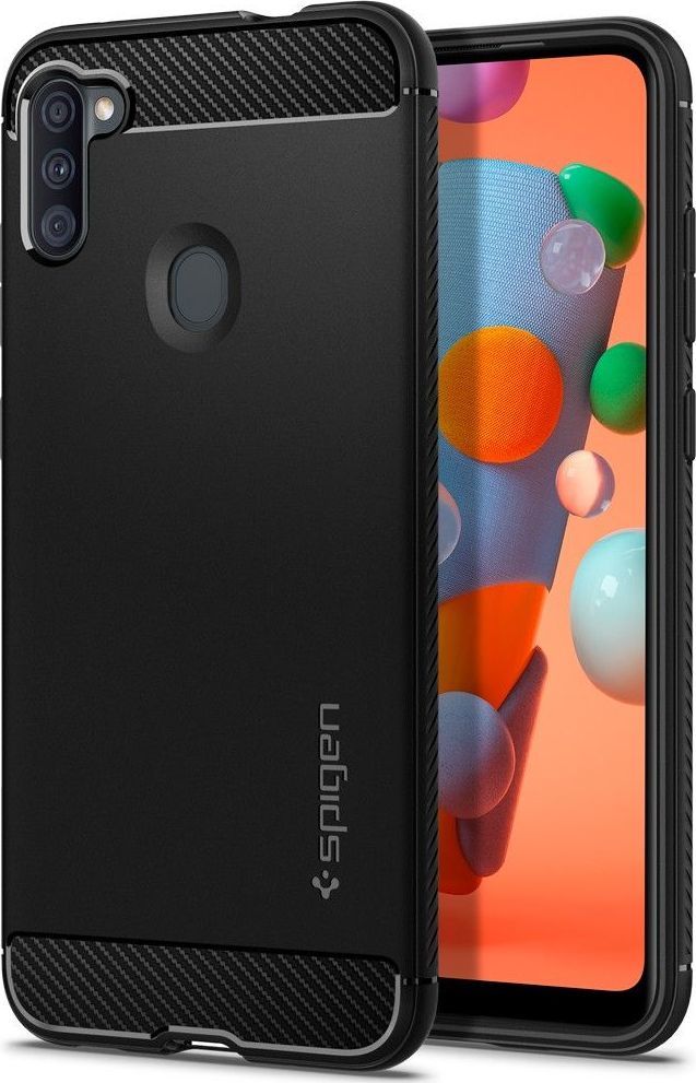 Spigen SPIGEN RUGGED ARMOR GALAXY A11 MATTE BLACK 1