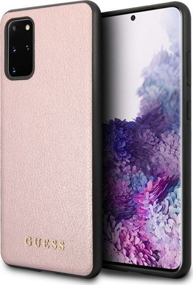 Guess Guess GUHCS67IGLRG S20+ G985 różowo -złoty/rose gold hard case Iridescent 1