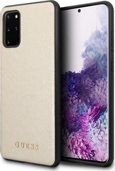 Guess Guess GUHCS67IGLGO S20+ G985 złoty /gold hard case Iridescent 1
