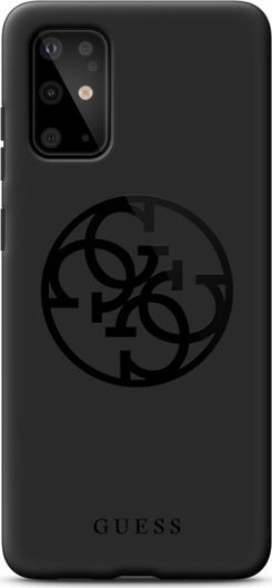 Guess Guess GUHCS62LS4GBK S20 G980 black/czarny hard case Silicone 4G Tone On Tone 1