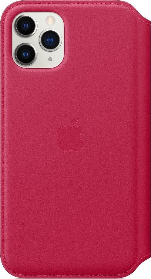 Apple Skórzane etui folio do iPhone 11 Pro malinowe -MY1K2ZM/A 1