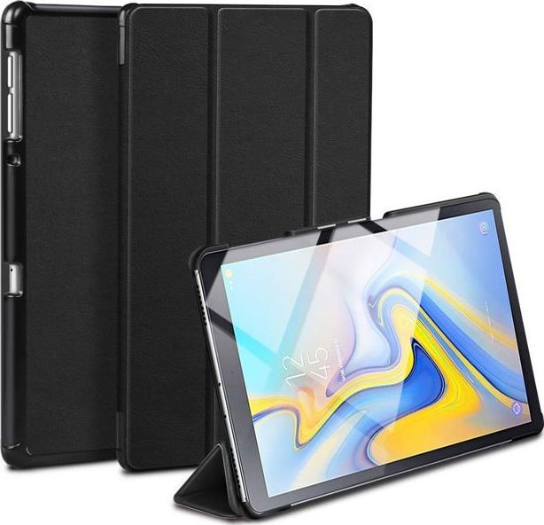 Etui na tablet Alogy Etui Alogy Book Cover Samsung Galaxy Tab A 10.5 T590/T595 Czarne + Szkło uniwersalny 1