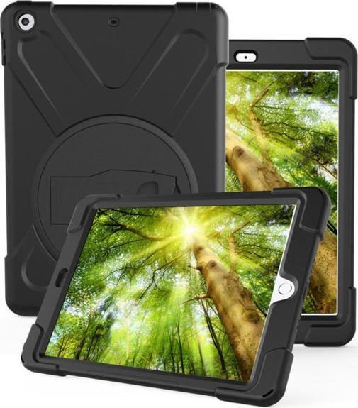 Etui na tablet Alogy Pancerne etui Alogy Pirate case iPad 9.7 2017/2018 + Szkło 9H uniwersalny 1