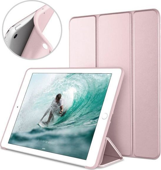Etui na tablet Alogy Etui Alogy Smart Case do Apple iPad mini 5 2019 Różowe + Szkło uniwersalny 1