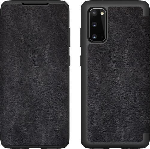 Etui Leather Book Samsung A51 A515 czarny/black 1