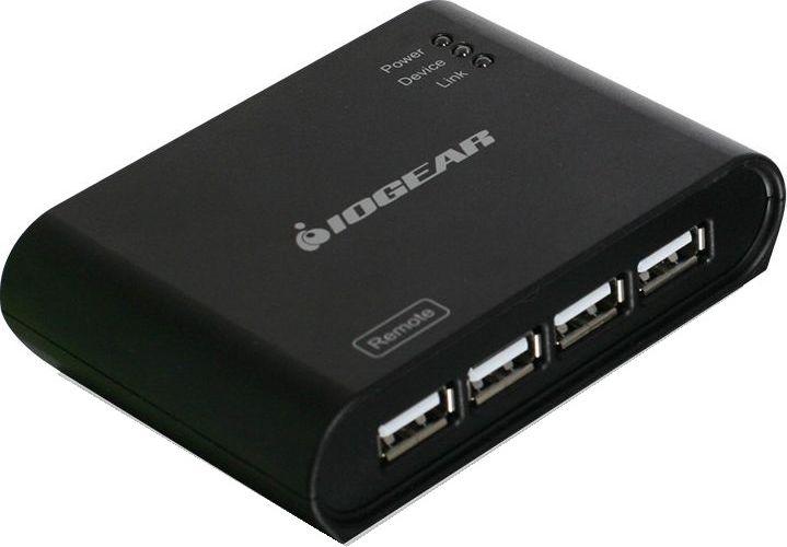 HUB USB IOGear 1x RJ-45  + 4x USB-A 2.0 (GUCE64) 1