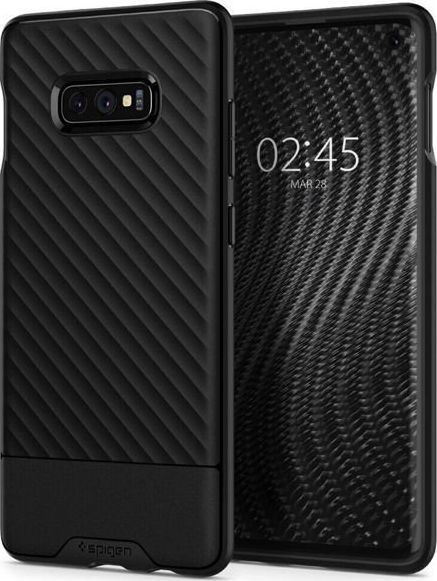 Spigen Etui Spigen Core Armor Samsung Galaxy S10e Black + Folia ochronna Alogy uniwersalny 1