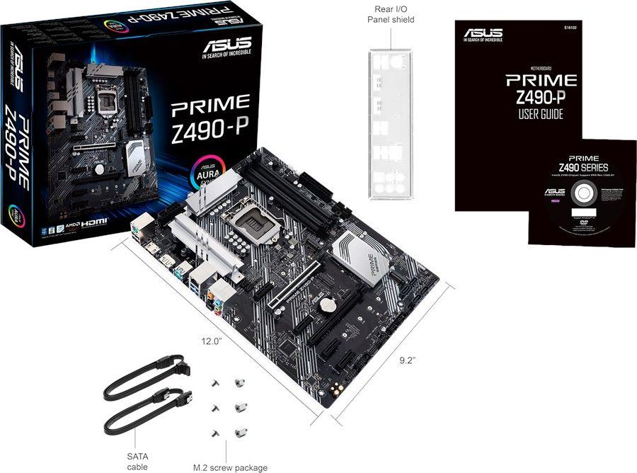 ASUS PRIME Z490-P  LGA 1200+RAM16GB おまけ付 Asus PRIME Z490-P - Płyta główna - Morele.net