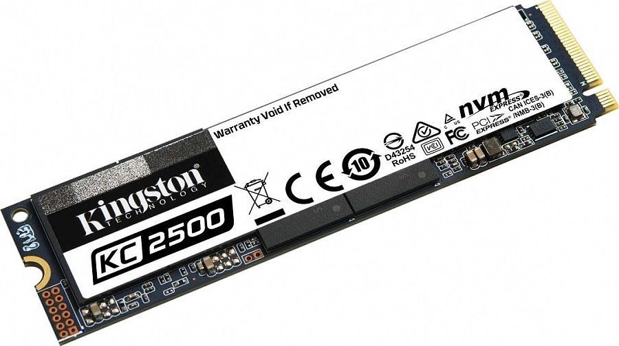 Dysk SSD Kingston SKC2500 1 TB M.2 2280 PCI-E x4 Gen3 NVMe (SKC2500M8/1000G) 1