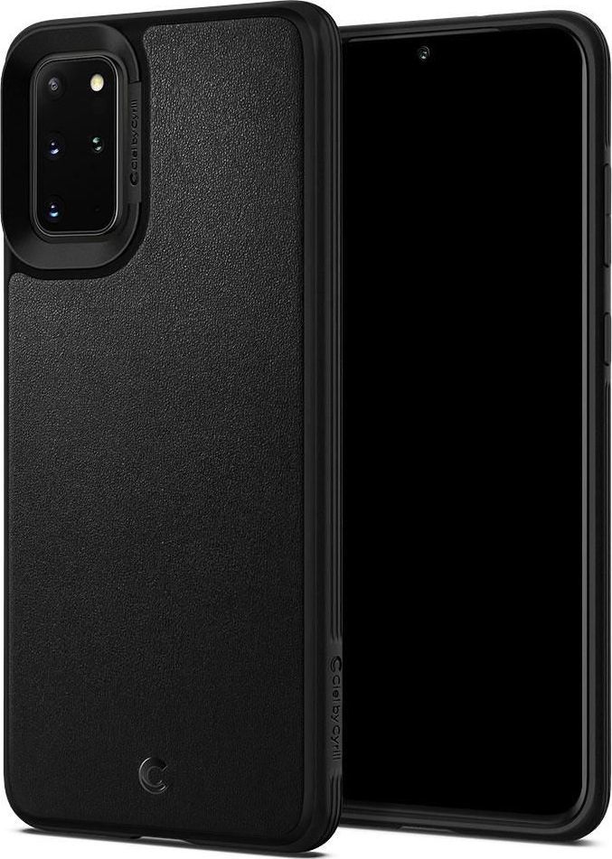 Spigen Spigen Ciel Sam G985 S20+ Leather Brick czarny/black ACS00770 1
