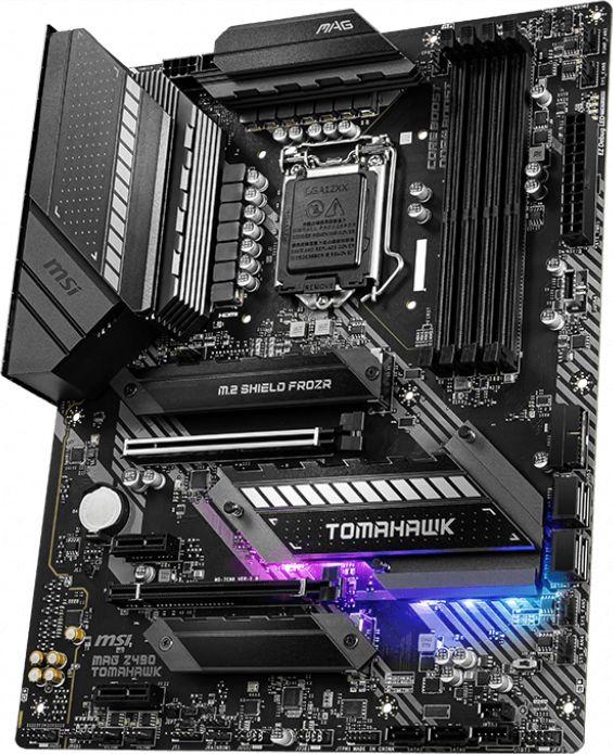 CPU MAG Z490 TOMAHAWK + Intel Core i7-10700 CPU MAG Z490 TOMAHAWK + Intel Core i7-10700 MSI MAG Z490