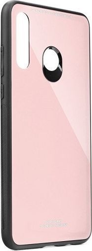 Etui Glass Huawei P40 Lite różowy /pink 1