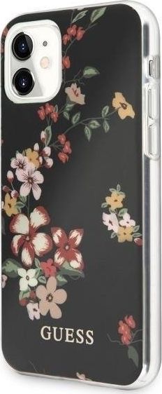 Guess Guess GUHCN61IMLFL04 iPhone 11 czarny/black N°4 Flower Collection 1